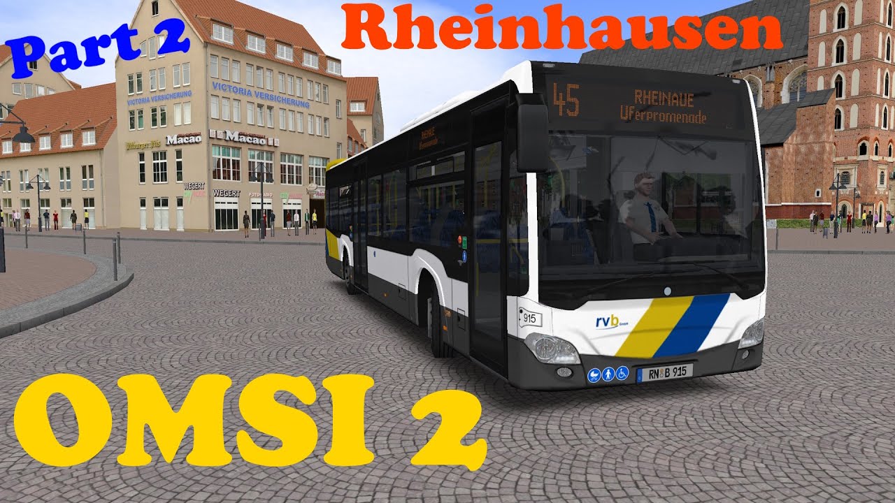 OMSI 2 - Rheinhausen | Verspätung reinholen in der Altstadt (Part 2)