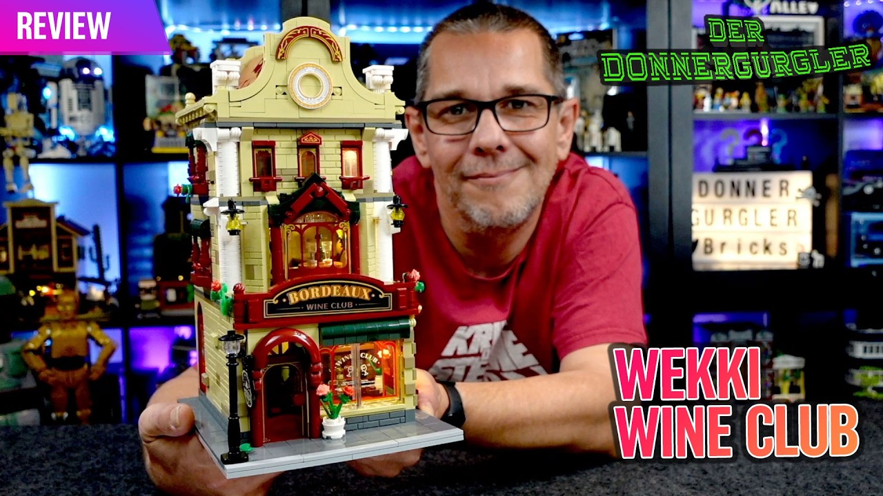 WEKKI Bordeaux Wine Club Modular Building - Leider viele Sticker
