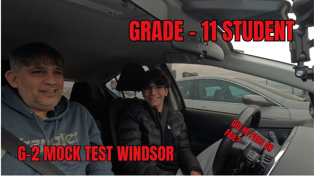 G2 Mock Test Windsor: Did He Pass or Fail? 🚗
