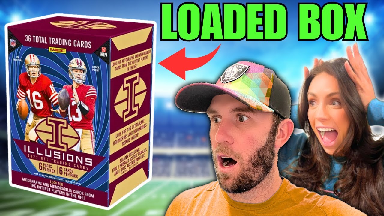 HUGE CJ STROUD PULL! 2023 ILLUSIONS FOOTBALL BLASTER BOX!