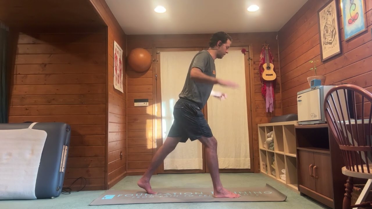8 Minutes of Foundation Training Woodpecker Rotations for Hamstrings, Glutes and Hip Rotators