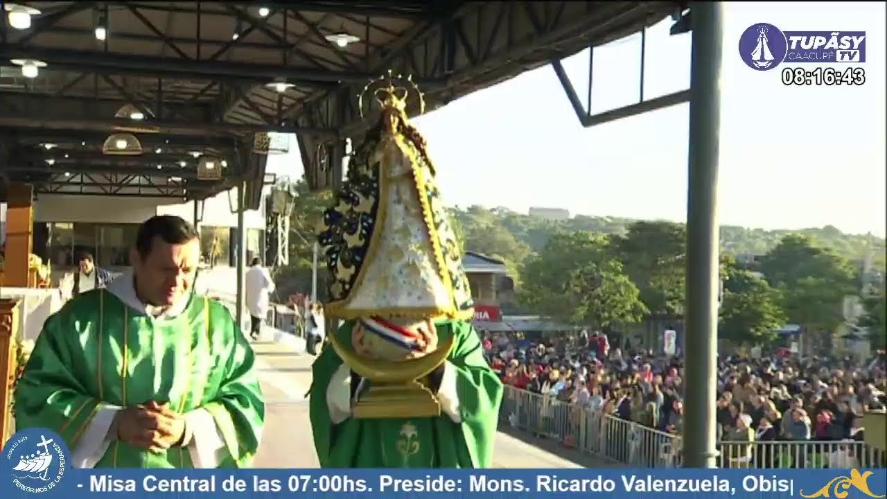🔴En Vivo  - 🔵Tupãsy Caacupé TV, el canal de la Virgen, Misa de las 07:00hs. - 06/07/2025