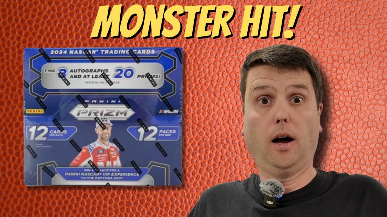 🔥 INSANE PULLS! Opening a 2024 NASCAR Prizm First Off the Line Box!