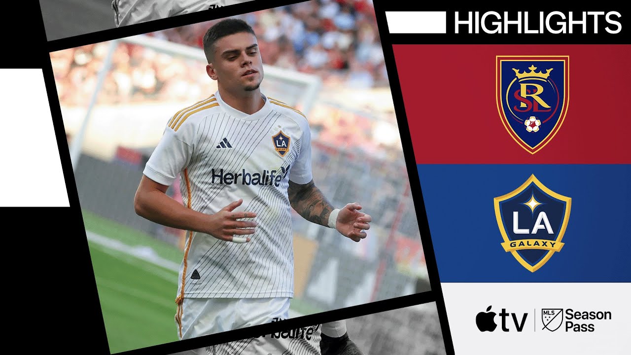 Real Salt Lake vs. LA Galaxy | Streak Snapped! | Full Match Highlights | June 22, 2024