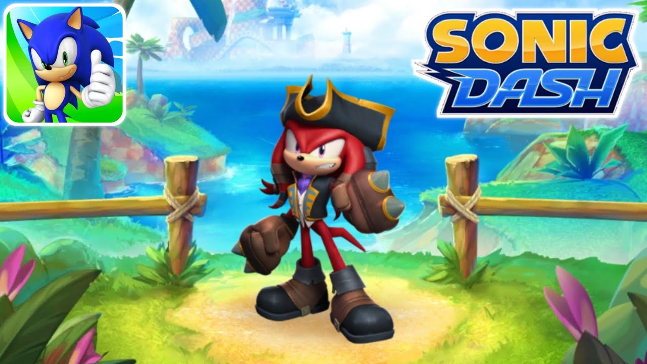 SONIC DASH - KNUCKLES THE DREAD ANDROID GAMEPLAY