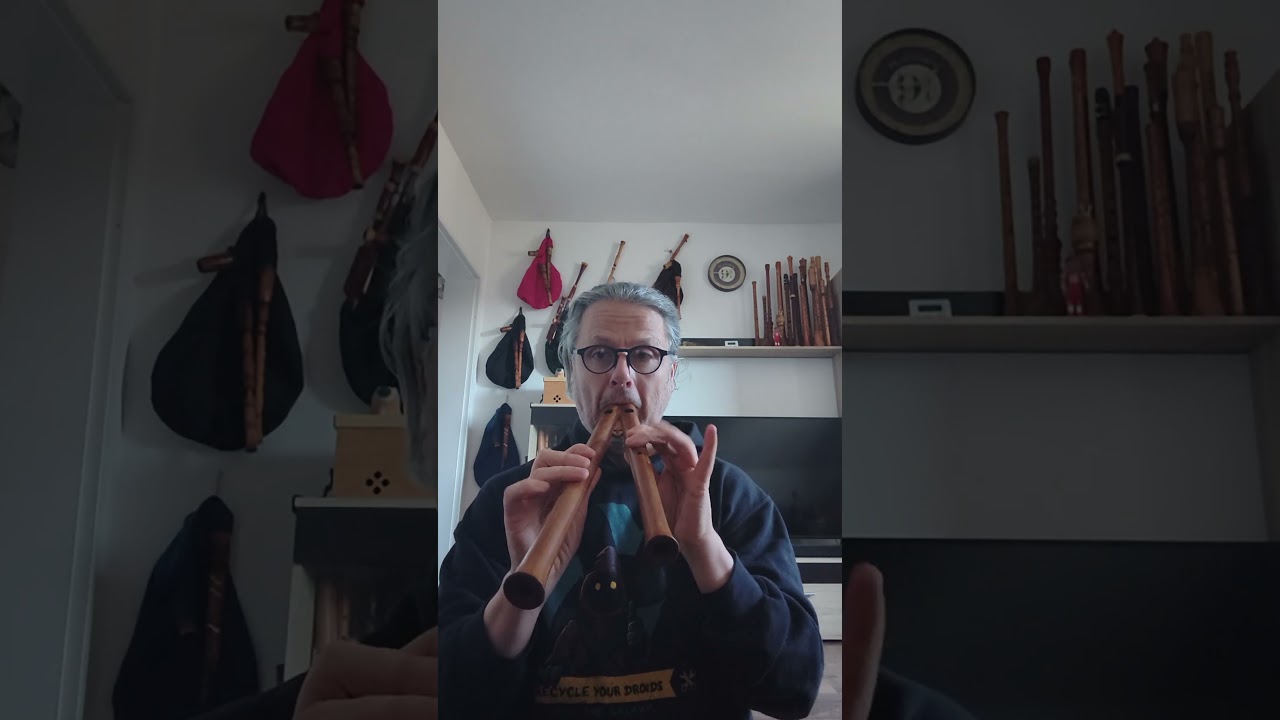 Stella Splendens Doppelflöte Double Recorder Libre Vermell Mittelalter Musik Medievals Music Flute