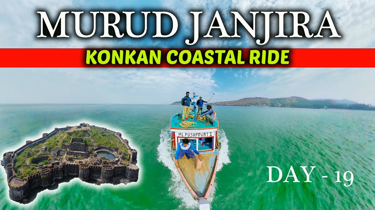 MURUD JANJIRA Fort By- Ferry🚤⛵️Konkan Coastal Ride 🏍-  | EP. 14