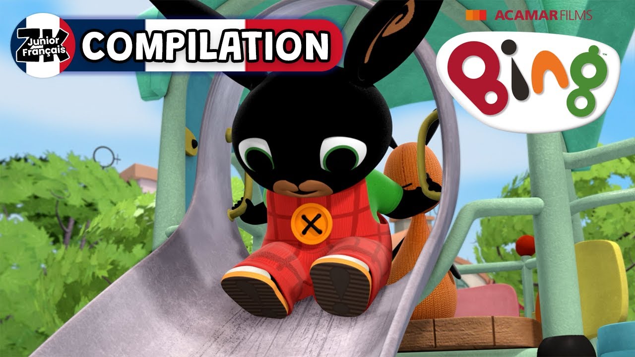 Toboggans Effrayants 😰 Bing Courageux ! | Bing Épisode Complet | ZeeKay Junior Français