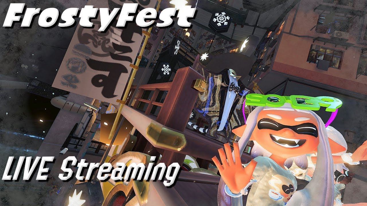 LIVE STREAM - FrostyFest Splatfest (🧑Team Solo)