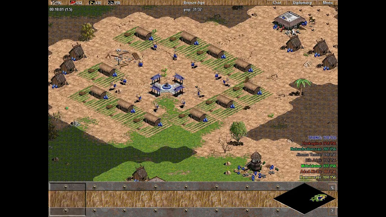 May 2022 Age of Empires Yamato vs 7 Hardest