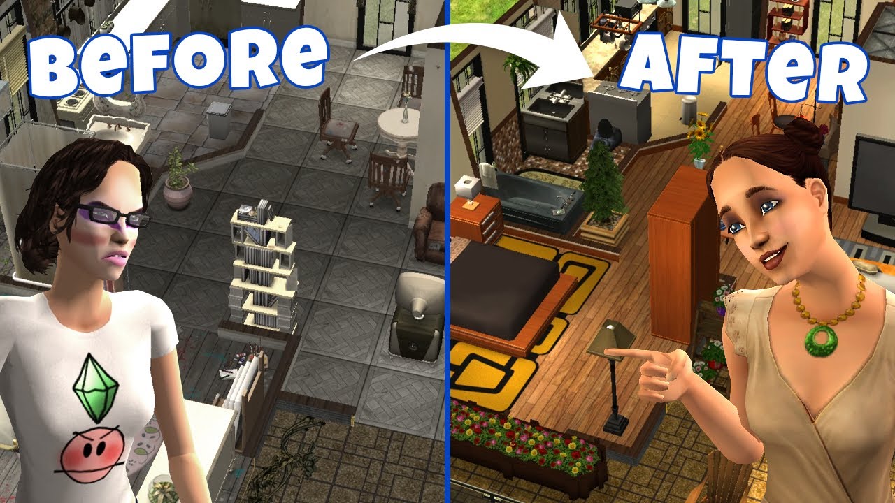 This Apartment Was HORRIBLE… So I Fixed It 🤯 (My Building in The Sims 2)