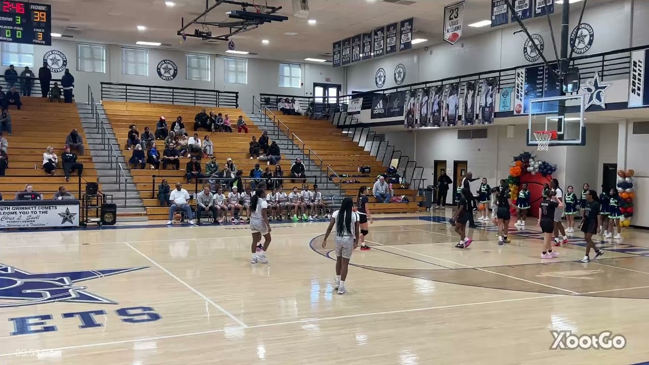 3rd quarter of Crews Middle Vs Richards Middle 