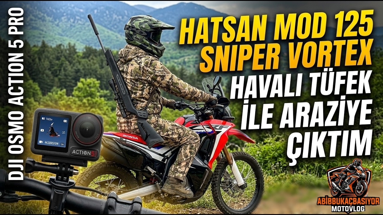 BU İKİLİ ÇOK TEHLİKELİ! | CRF 250 RALLY & HATSAN MOD 125 VORTEX #motovlog