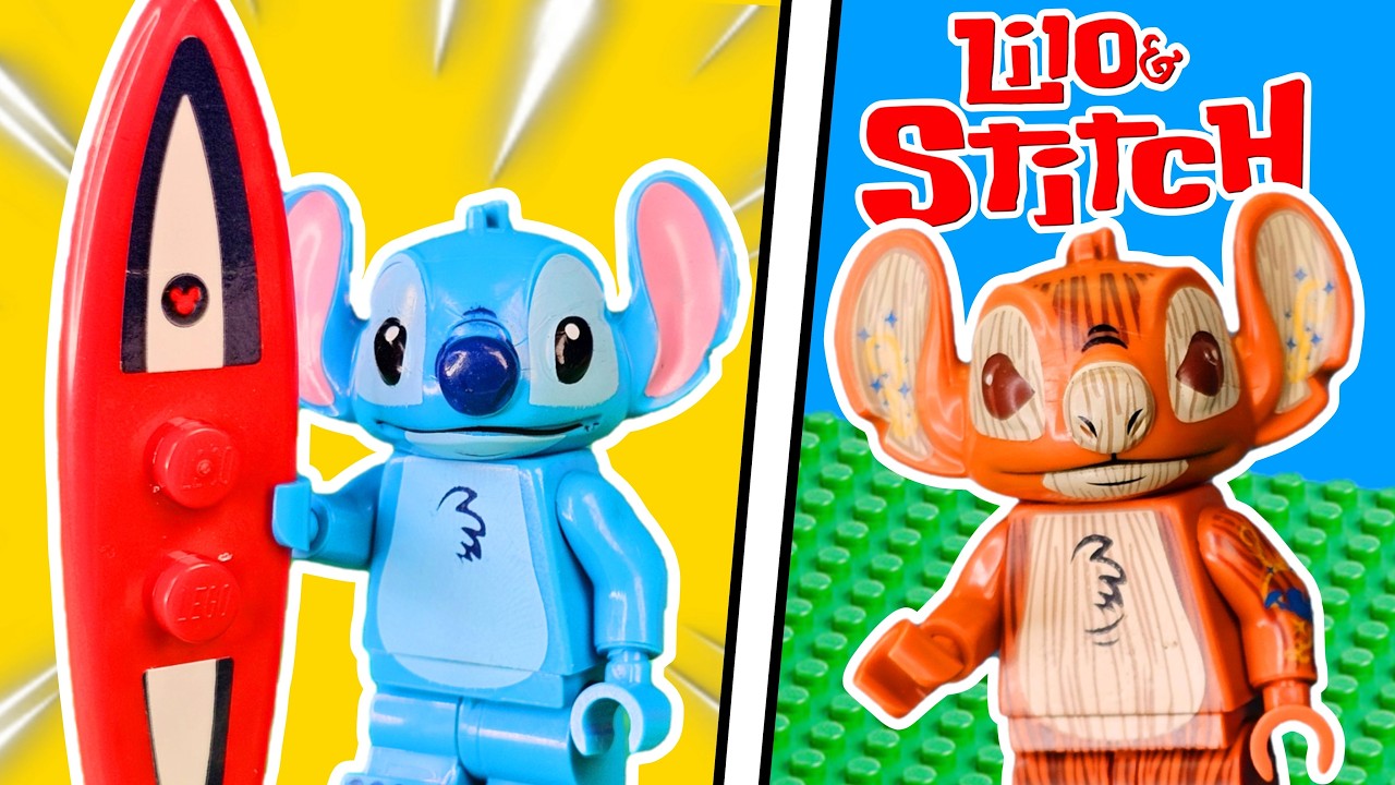 Unboxing FAKE LEGO LILO & STITCH Figures...
