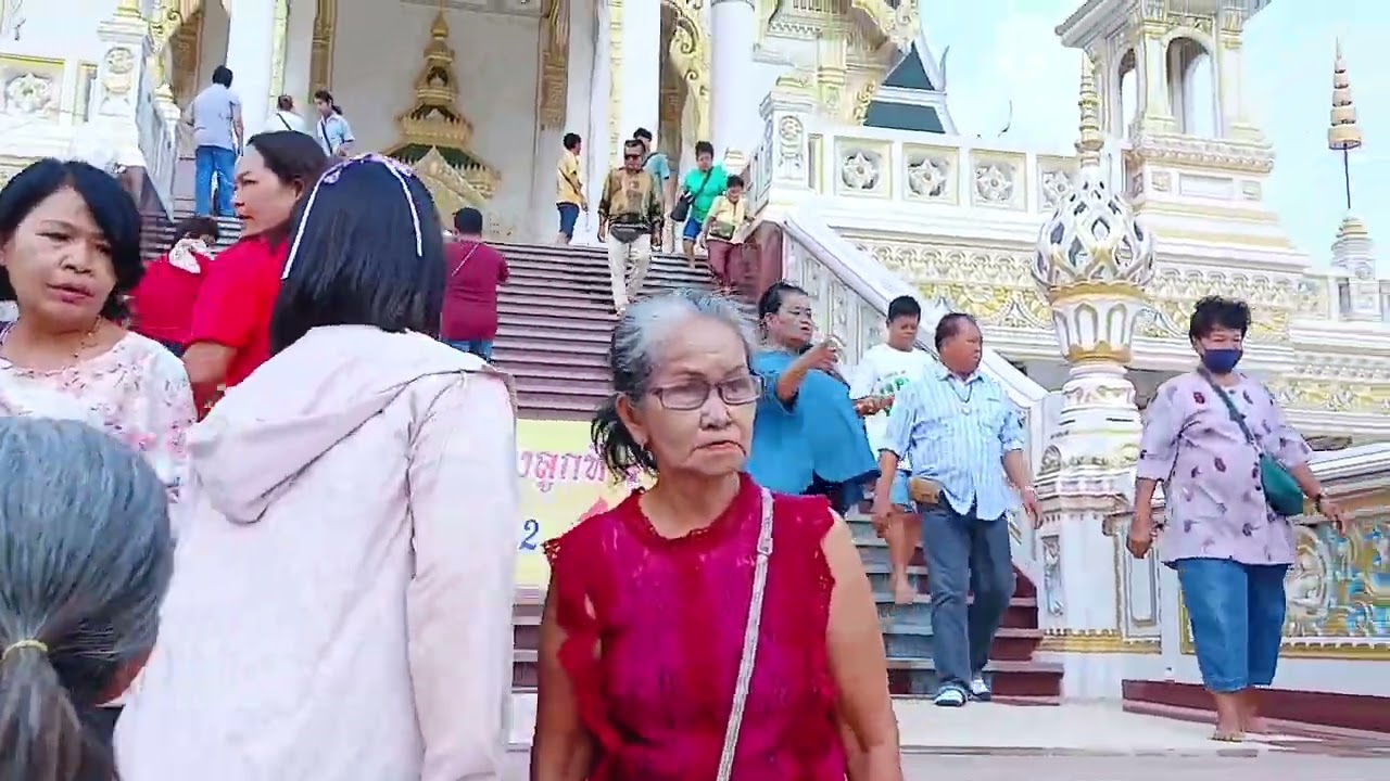ปิดทองฝังลูกนิมิตวัดสันติวนาราม แก่งหางแมว 22-2-2569