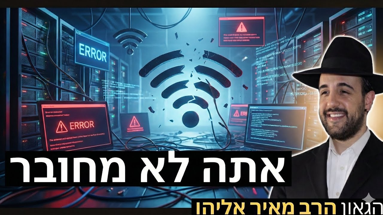 הרב מאיר אליהו | אתה לא מחובר! | יזדים 