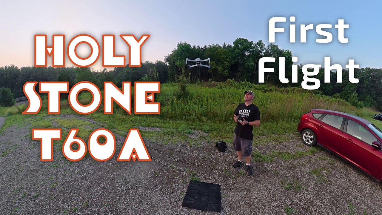 Первый полет Holy Stone T60A
