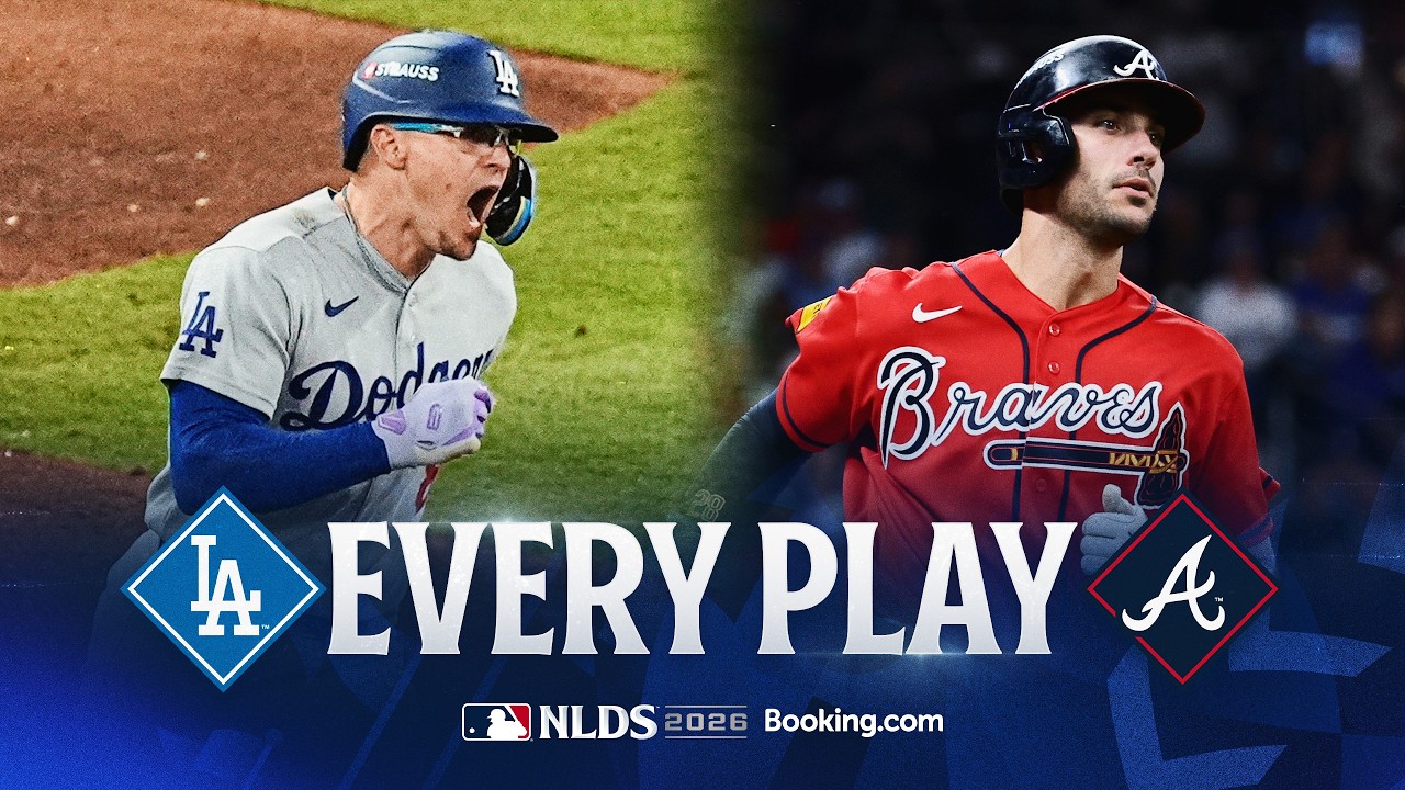 KAŻDE ZAGRANIE z meczu nr 3 NLDS pomiędzy Dodgers a Braves