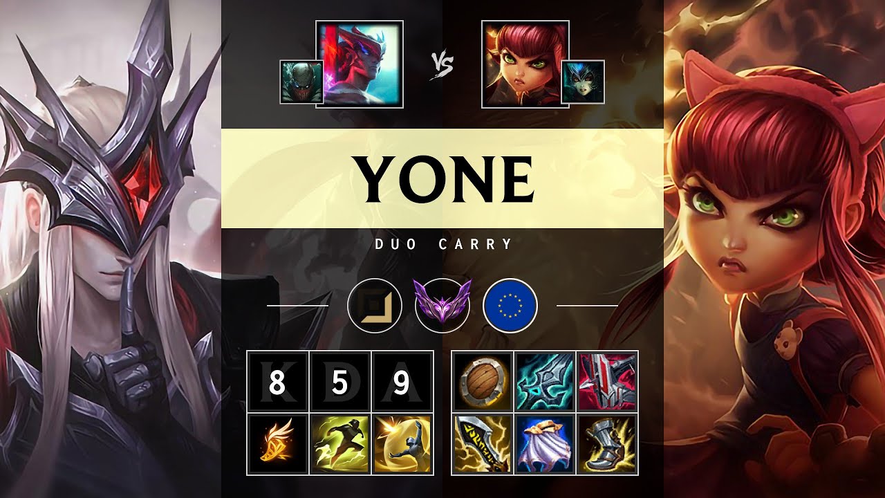 Yone ADC vs Annie - EUW Master Patch 25.18