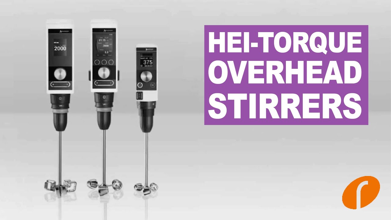 Heidolph Hei-TORQUE Overhead Stirrers - for powerful mixing and stirring