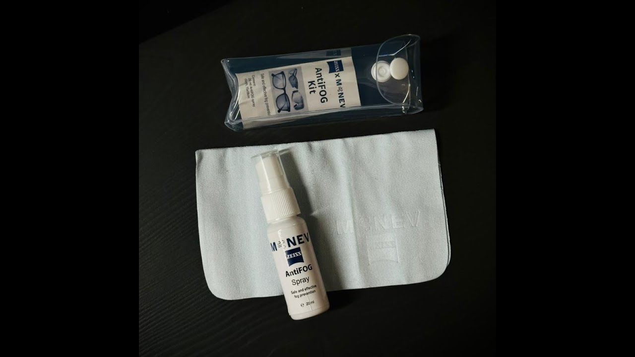 MENEV's Anti Fog kit | How to use Menev's Anti Fog Solution
