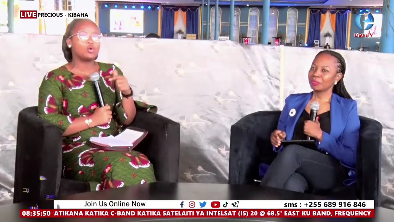 🔴 [LIVE] IBADA YA JUMAPILI - PRECIOUS CENTER KIBAHA | KUSANYIKO SIKU YA SABA | 12-10-2025