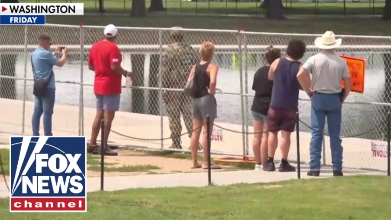 'DISTURBING': Reflecting Pool sealed off with fences after alleged razor attack
