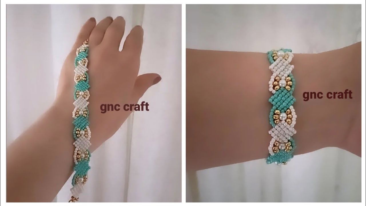 ELDE DOKUMA TEKNİĞİ İLE BİLEKLİK YAPIMI BRACELET MAKING WITH HAND WEAVING TECHNIQUE