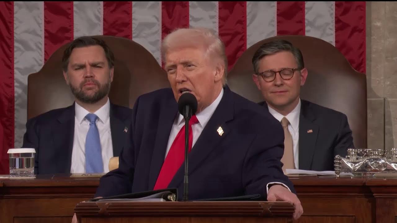 President Trump delivers 2026 State of the Union