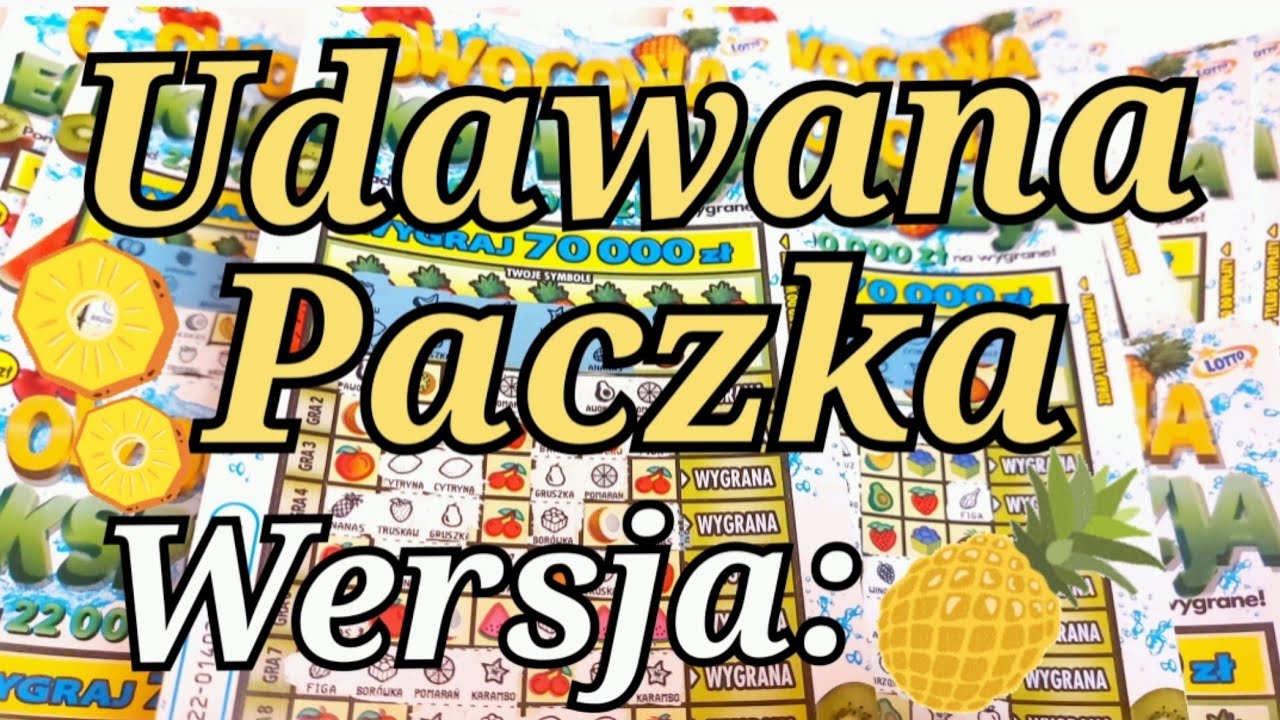 Udawana Paczka! Owocowa Eksplozja 🍍Wersja ANANAS🍍