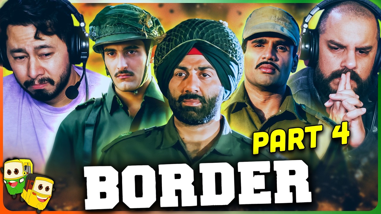 Part 4 - BORDER Movie Reaction! | Sunny Deol | Jackie Shroff | Akshaye Khanna | Suniel Shetty