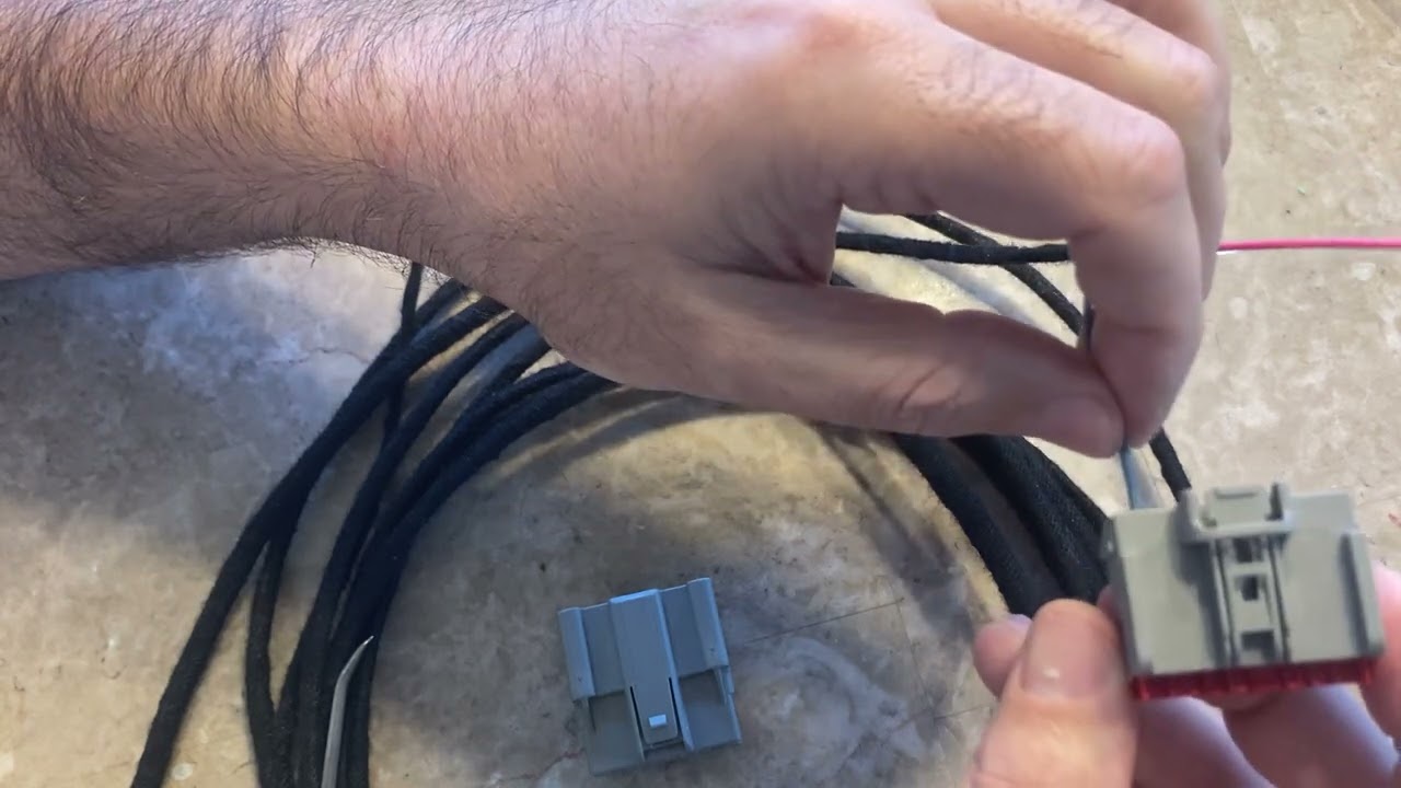 2013+ 4th Gen Ram HD CHMSL Cargo Camera Harness Wire Pinning