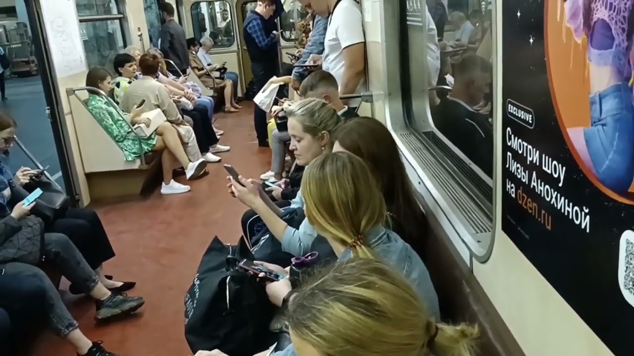 Сразу несколько вагонов ушедшие в историю (Перезалив) 81-717.5/714.5м и 81-717.5м/714.5 #метромосквы