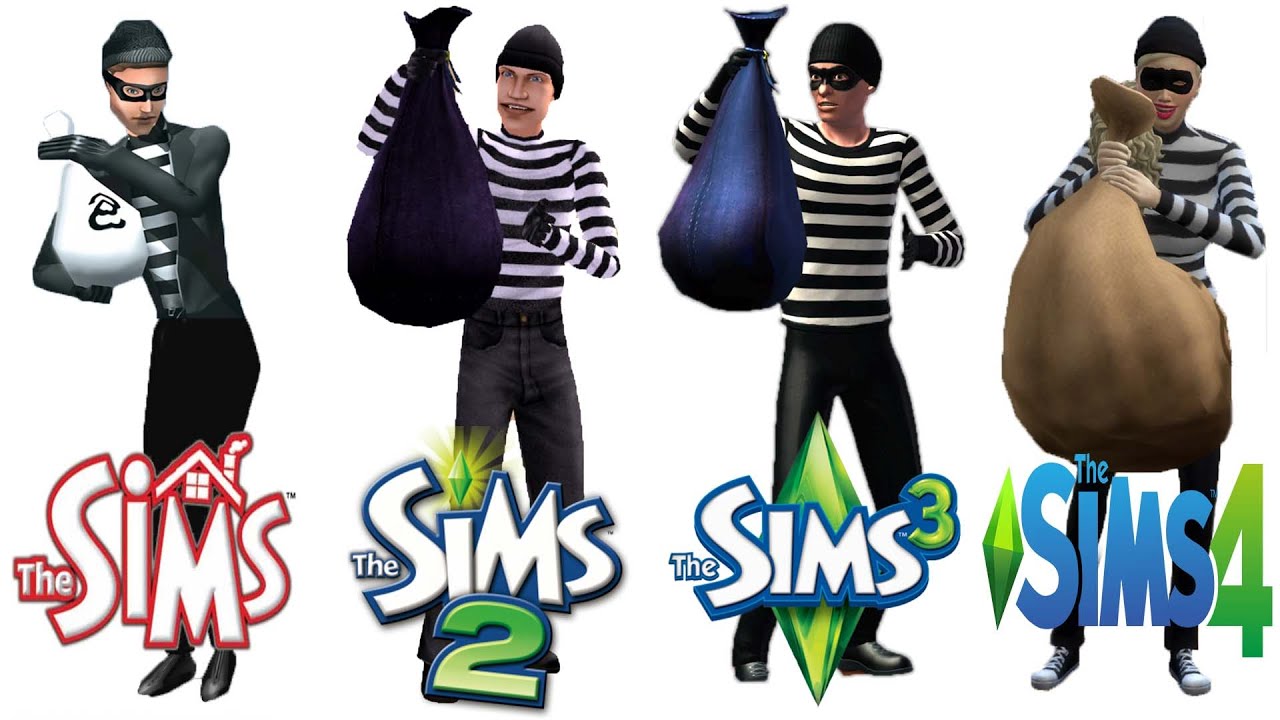 ♦ Burglars ♦ Sims 1 vs Sims 2 vs Sims 3 vs Sims 4 (2025 Update)