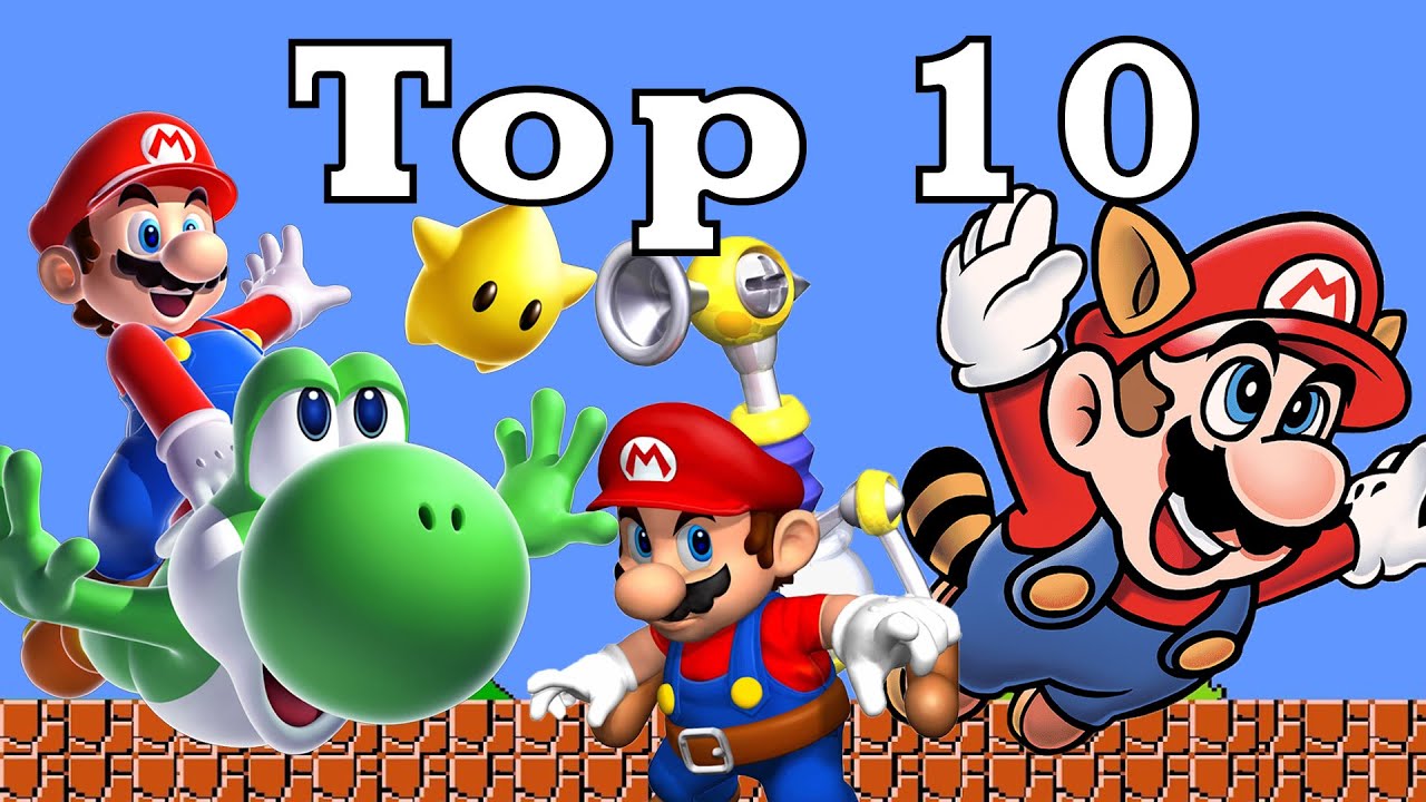My Top 10 Favorite Mainline Mario Games