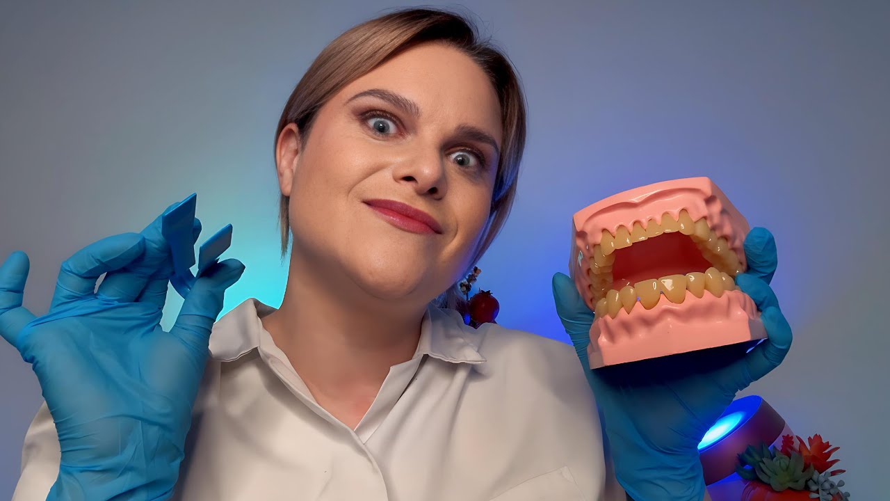 ASMR Mad Dentist Wants Your Teeth💀🦷