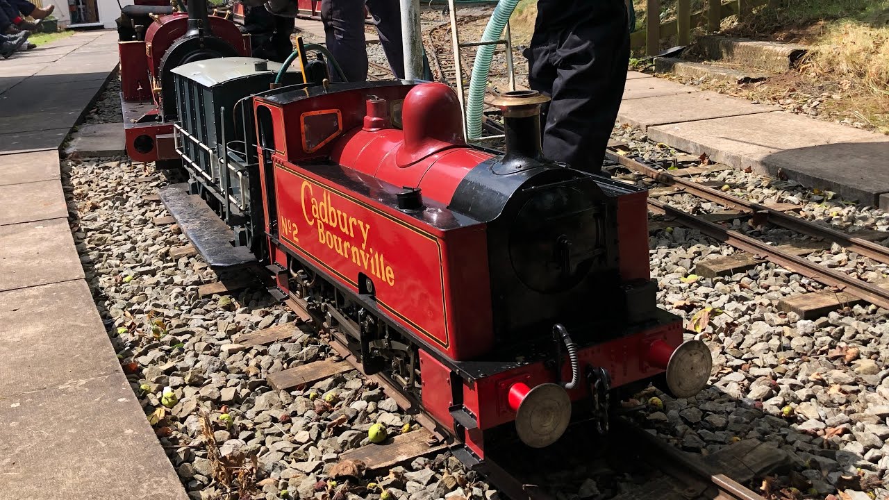 7 1/4 Cadbury Loco on the Kyre Valley Railway 2018