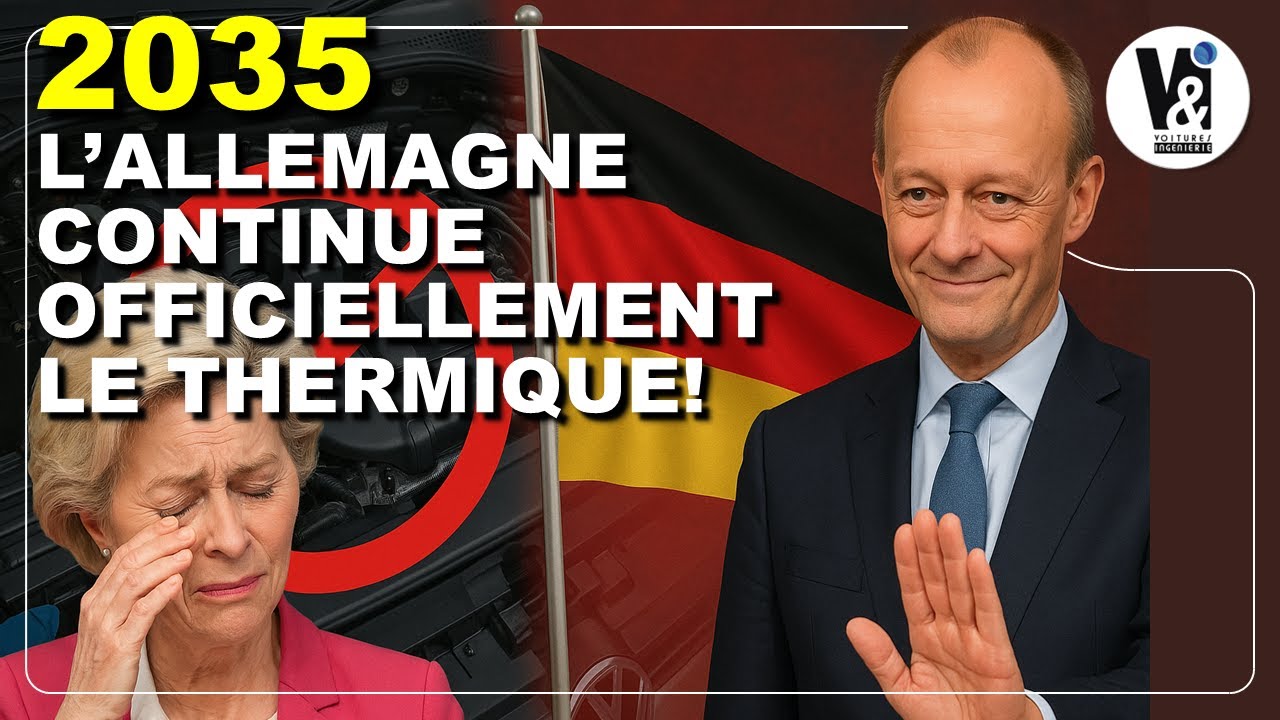 L'Allemagne Refuse Officiellement L'Interdiction du Thermique en 2035! C'est Bon!