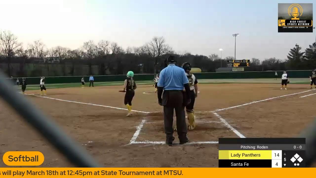 Softball - Lewis County @ Santa Fe