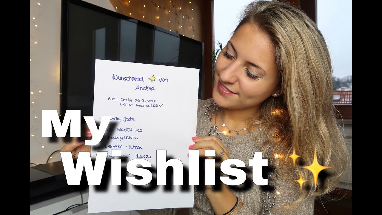 Christmas Edition: Mein Wunschzettel für Weihnachten - Weihnachtsdeko / andreaabaan