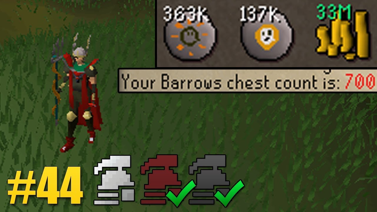 90 HOURS of BARROWS On My UIM (Maxing Every Ironman Mode #44)