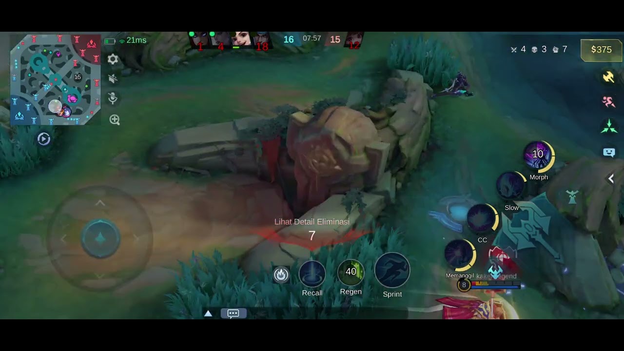 Ketemu Hanzo Sok RUSUH : GAMEPLAY ZHASK TOP GLOBAL