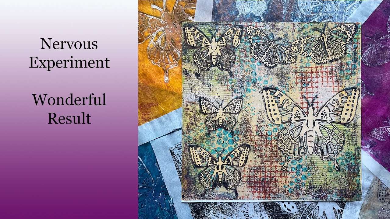 Multi Pull Print Inspired Patricia of P M  Artist Studio