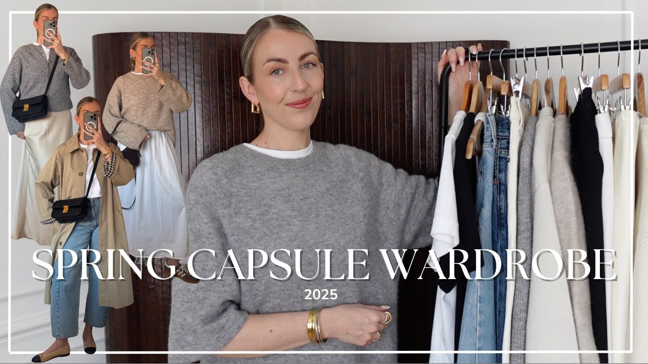SPRING CAPSULE WARDROBE 2025| Katie Peake
