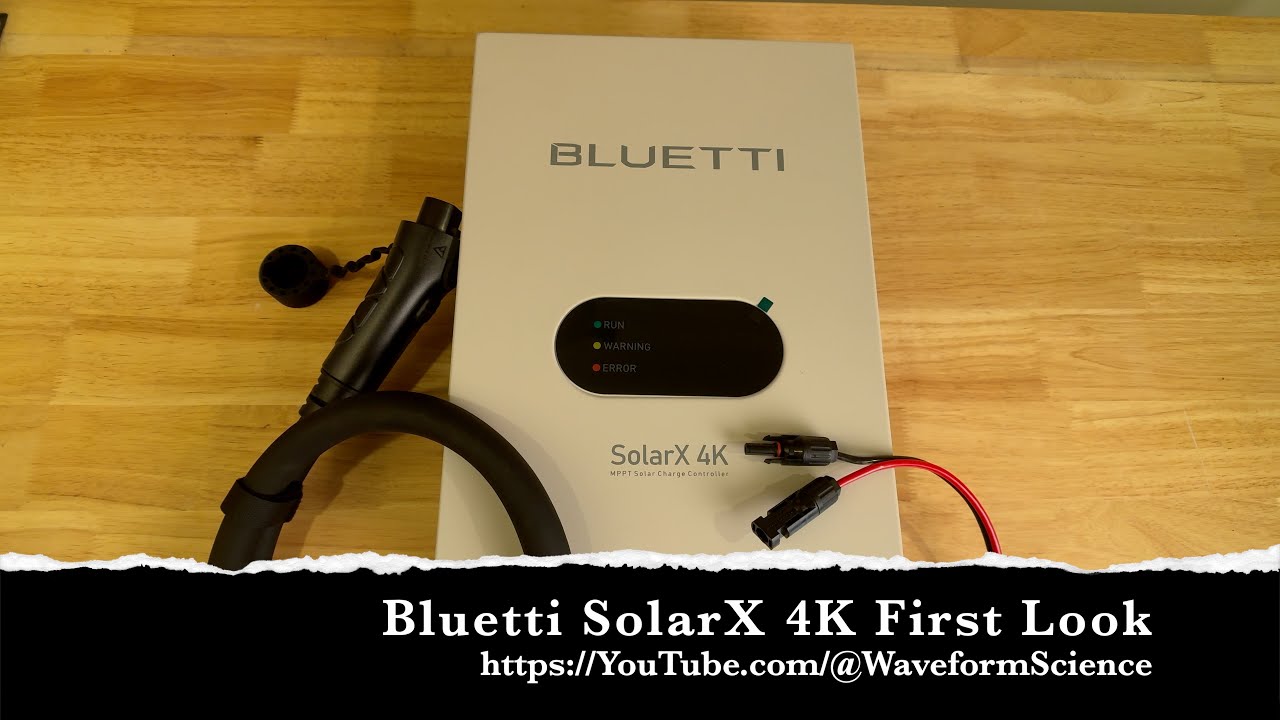 Bluetti SolarX 4K first look and testing