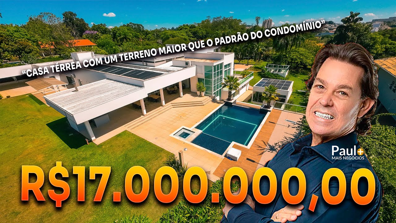 MANSÃO CINEMATOGRÁFICA NO SANS SOUCI – 6.000M², SAUNA, ACADEMIA, QUADRA E CASA DE HÓSPEDES!