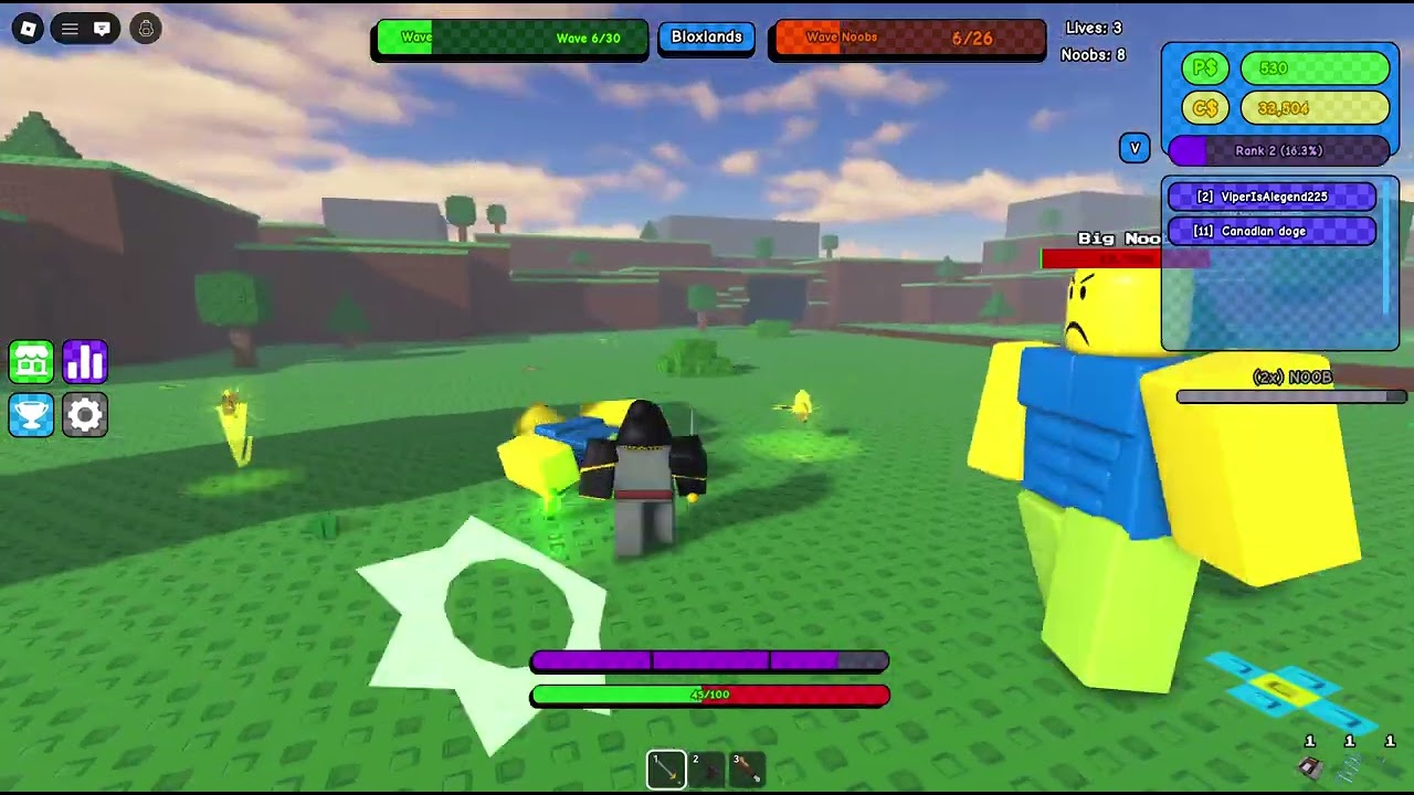 Running from Noobs! (Noob Mayhem)