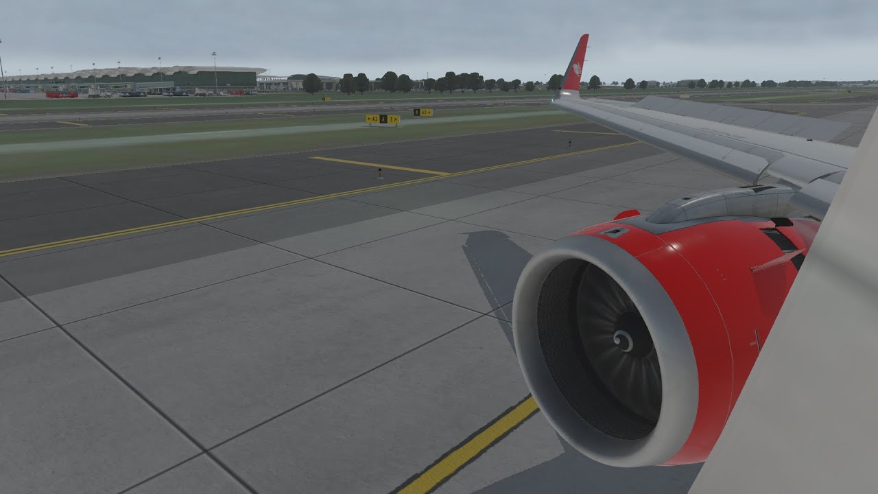 Lion Air A320neo Landing in Kualanamu, Medan