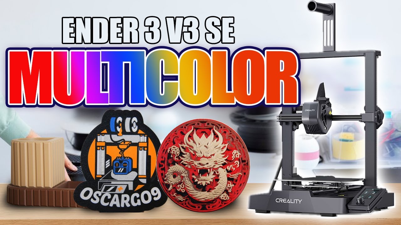 💥Impresion MULTICOLOR Ender 3 V3 SE💥 