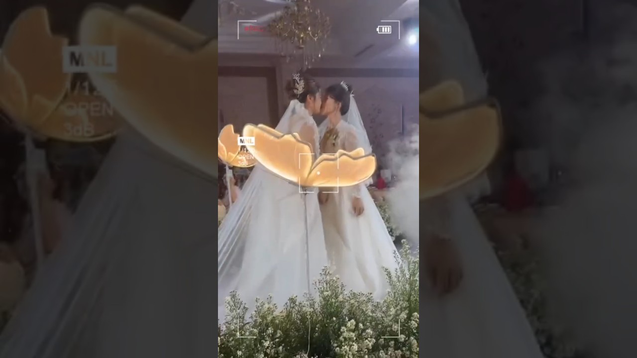 Lesbian Wedding #lesbian #wedding #wlwcouple #gl #lgbt